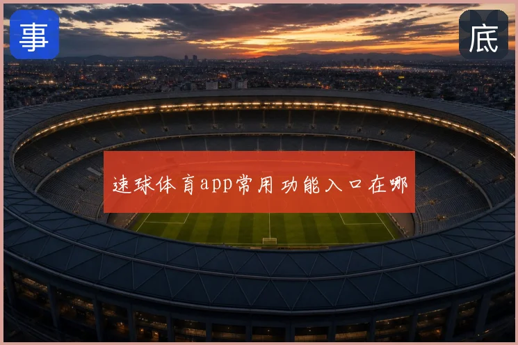 速球体育app常用功能入口在哪